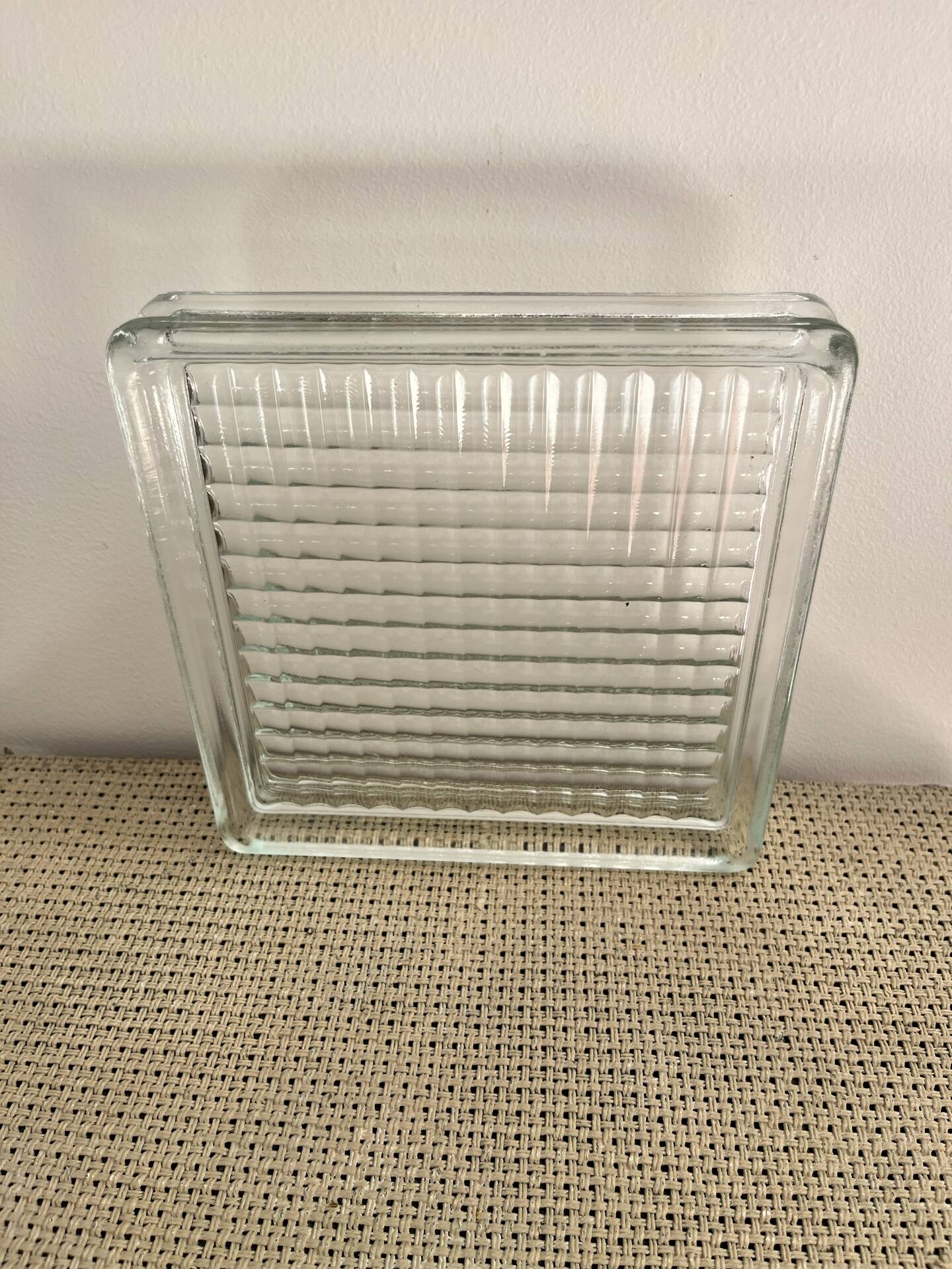 Vide poche en verre épais