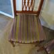 Set of 2 Purple and Green Tapestry Chairs - Cherry