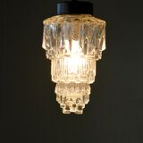 Glashütte Limburg hanging lamp, 60s