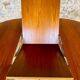 Extendable dining table in teak, butterfly extension by Van Pelt circa 1960.