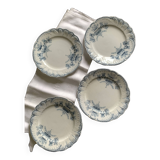 4 assiettes St Amand Régence