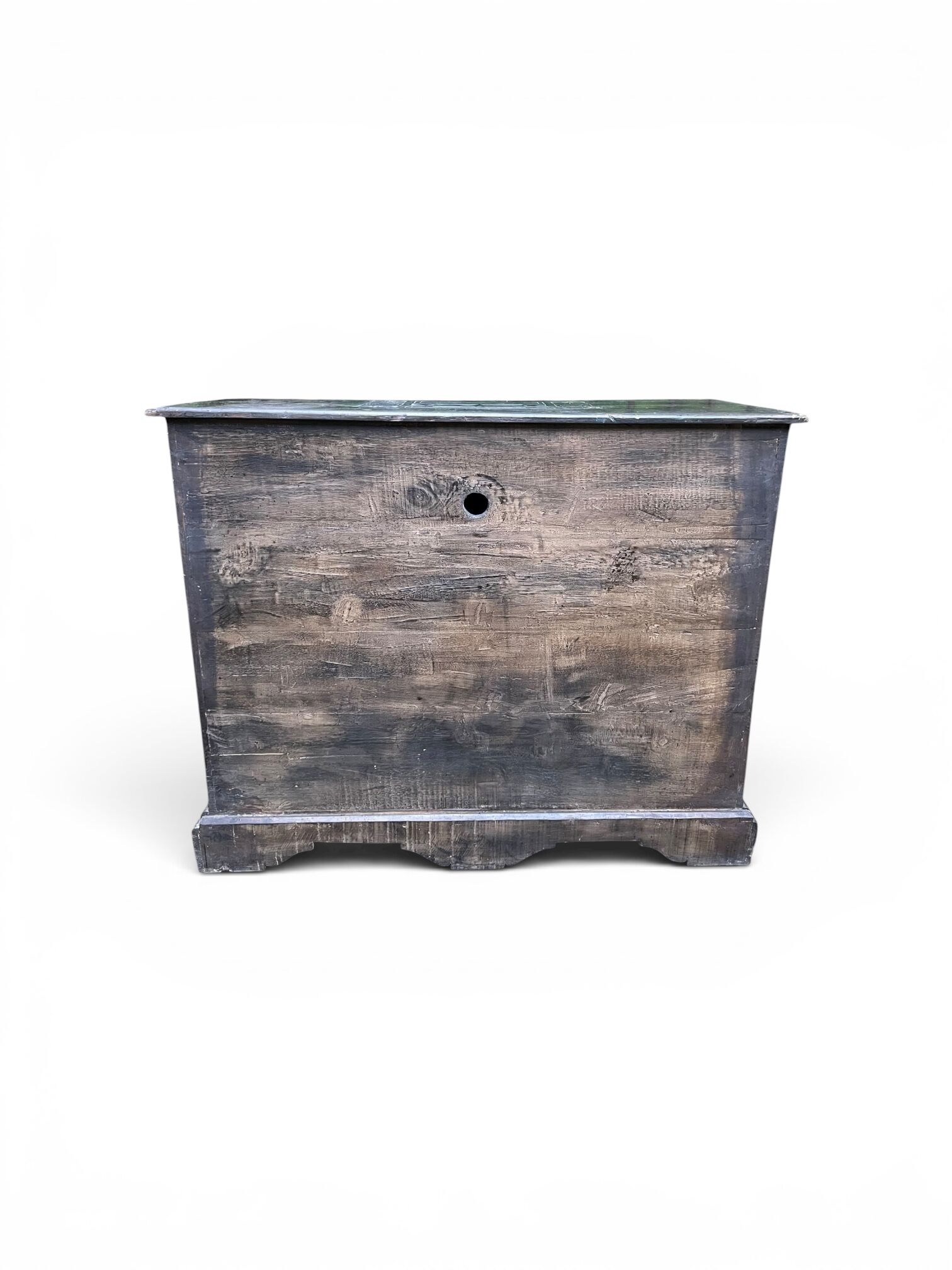 Buffet Dogon in carved solid wood - Tribal & Brutalist Style