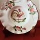 Small decorative wall plate, rooster decor