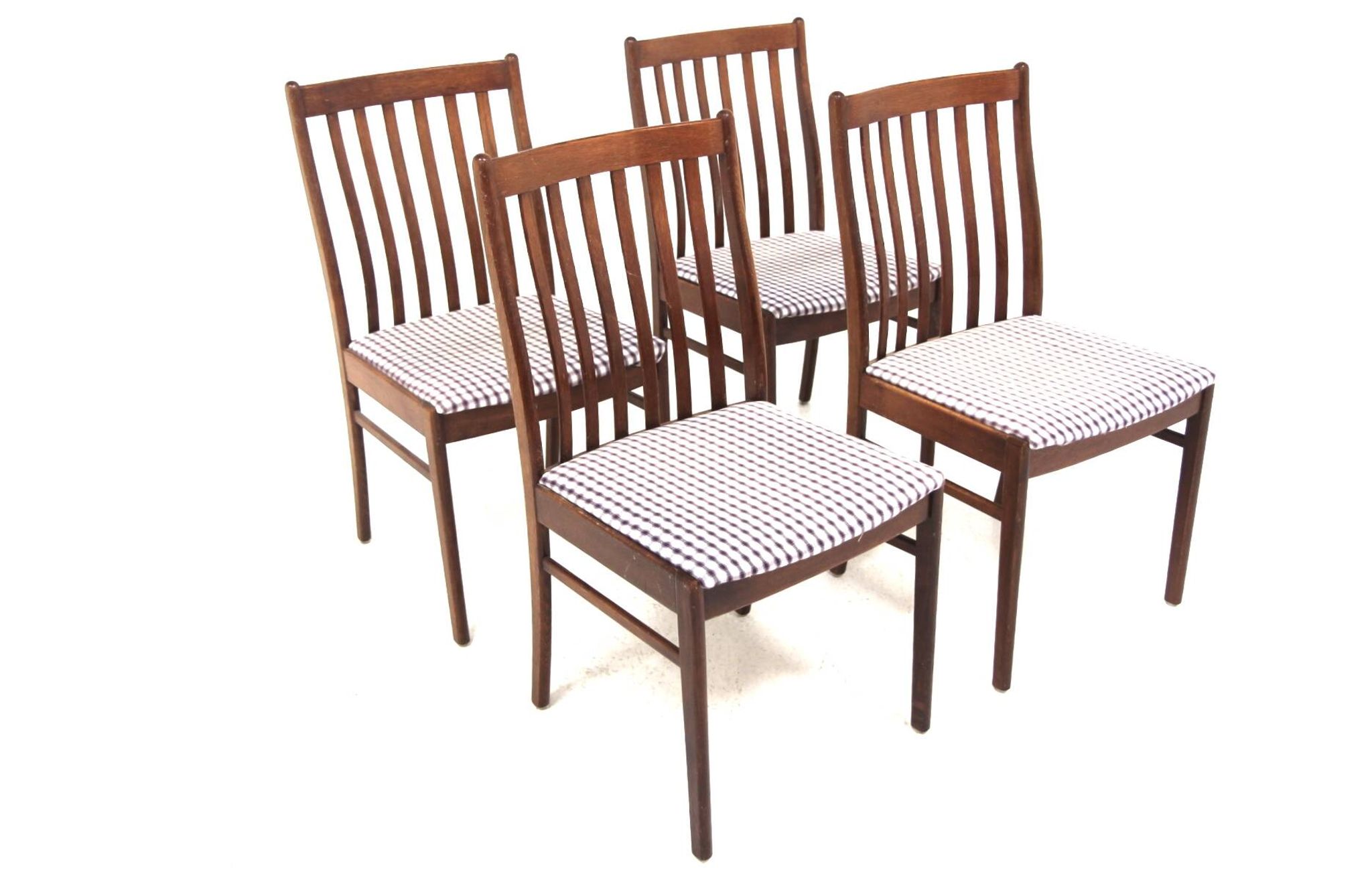 Set de 4 chaises scandinave en chêne, Suède, 1960
