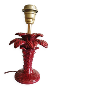 Pied de lampe palmier