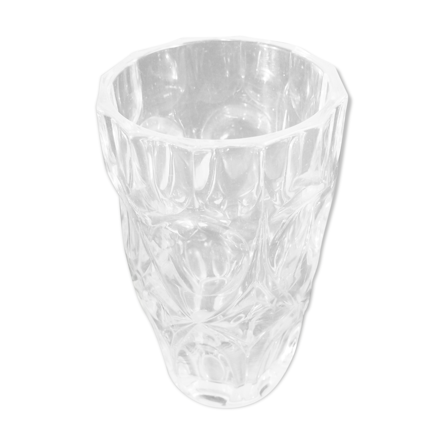 Glass vase vintage