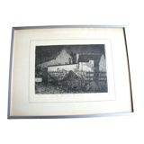 Gravure épreuve d'artiste située et signée
