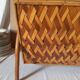 Porte revue vintage en chataignier
