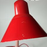 Space Age mid century modern table lamp made of metal and plastic, vintage from the 1970s