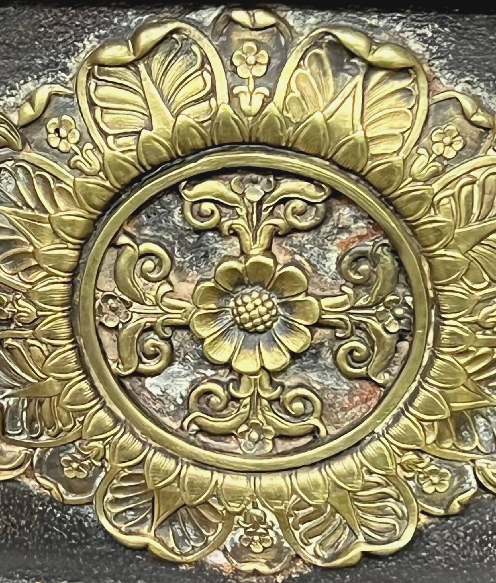 Empire-style stove.
