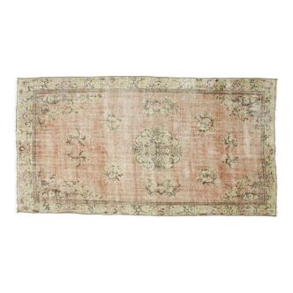 Tapis vintage anatolien fait main 286 cm x 150 cm