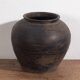 Ancient Asian vase in wabi-sabi style (c.1900) #14