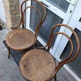 Paire de chaises style bistro