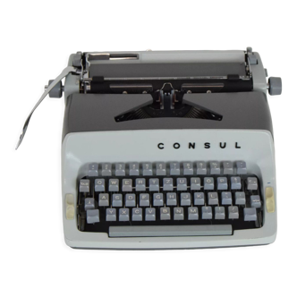 Machine à écrire Consul du milieu du siècle années 1960.