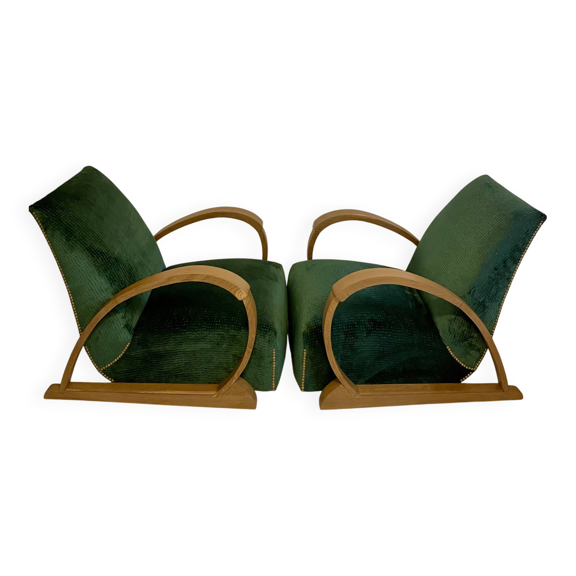 Art Deco armchairs