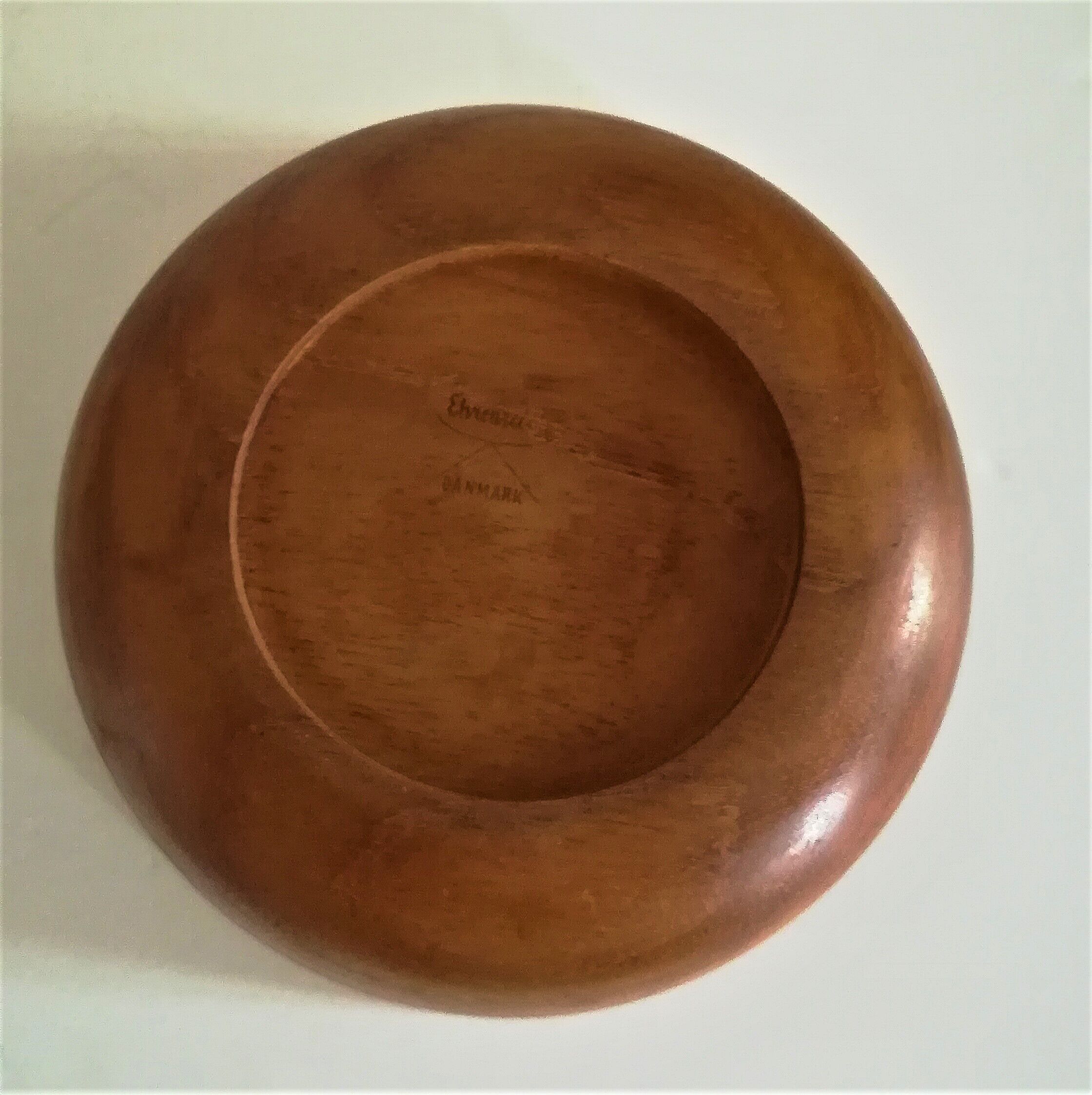 Danish teak bowl design Hans Gustav Ehrenreich 60/70
