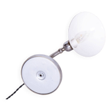Restored Bauhaus Chrome Table Lamp, Franta Anyz, New Electrification, Czechia, 1920s