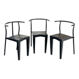 Trio of Philippe Starck Dr. Glob Chairs