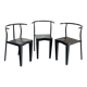 Trio of Philippe Starck Dr. Glob Chairs