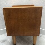 Bedside table / wooden sofa end, 1970s/1980s