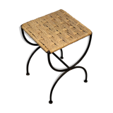 Stool metal & rope 1950
