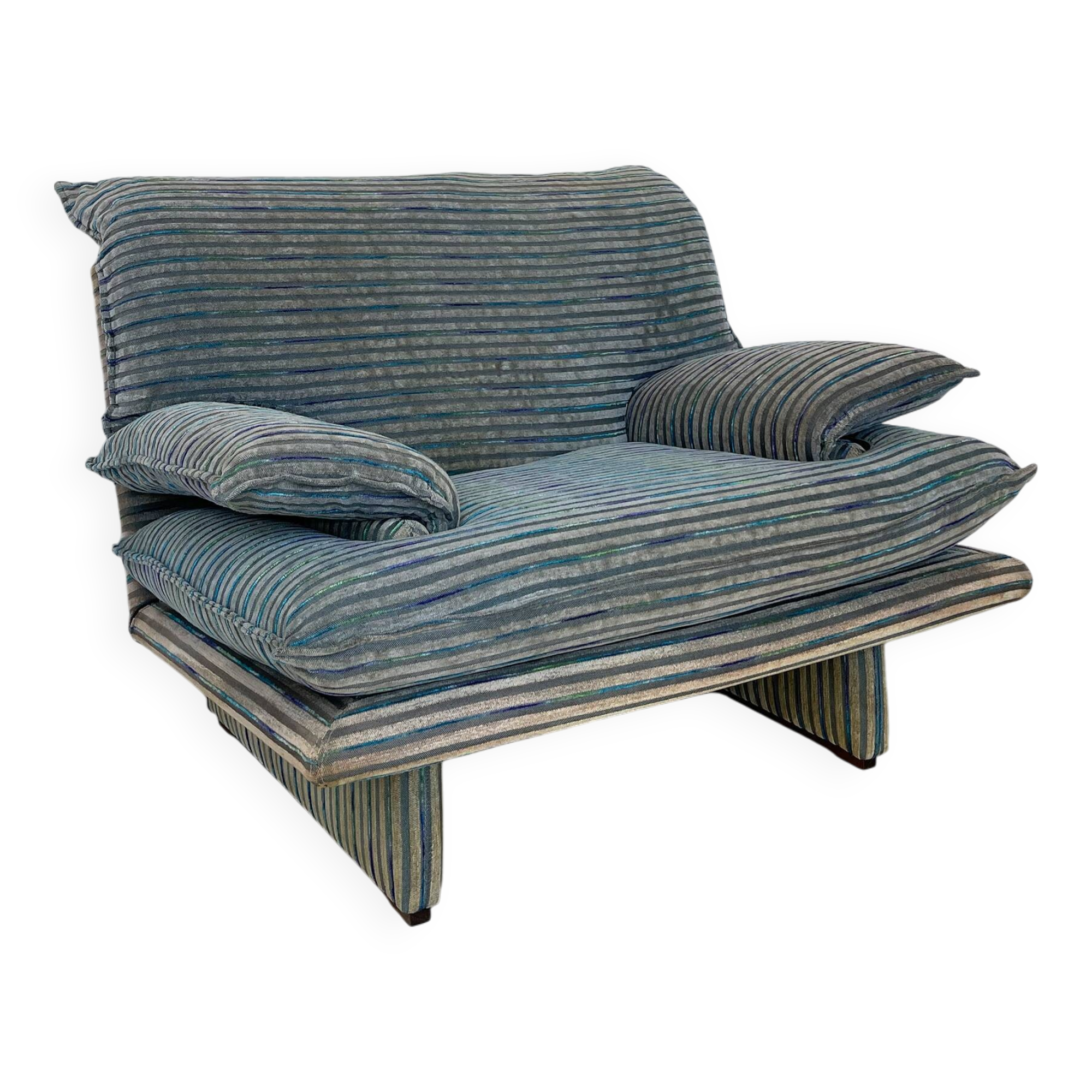 Fauteuil Grand Post Moderne des années 1980