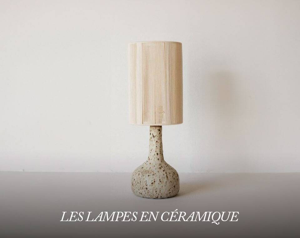 Les lampes en céramique