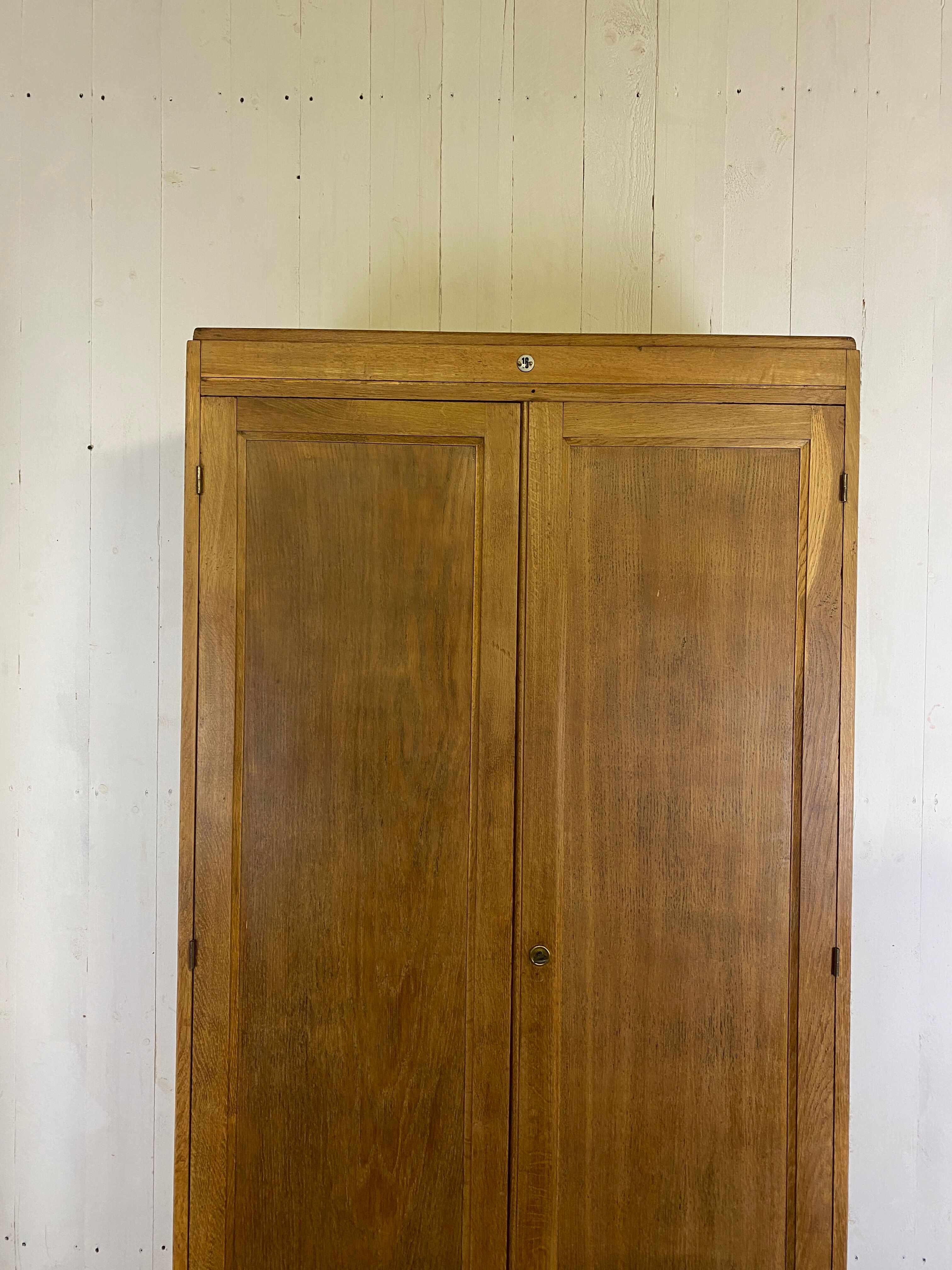 Parisian wardrobe raw oak