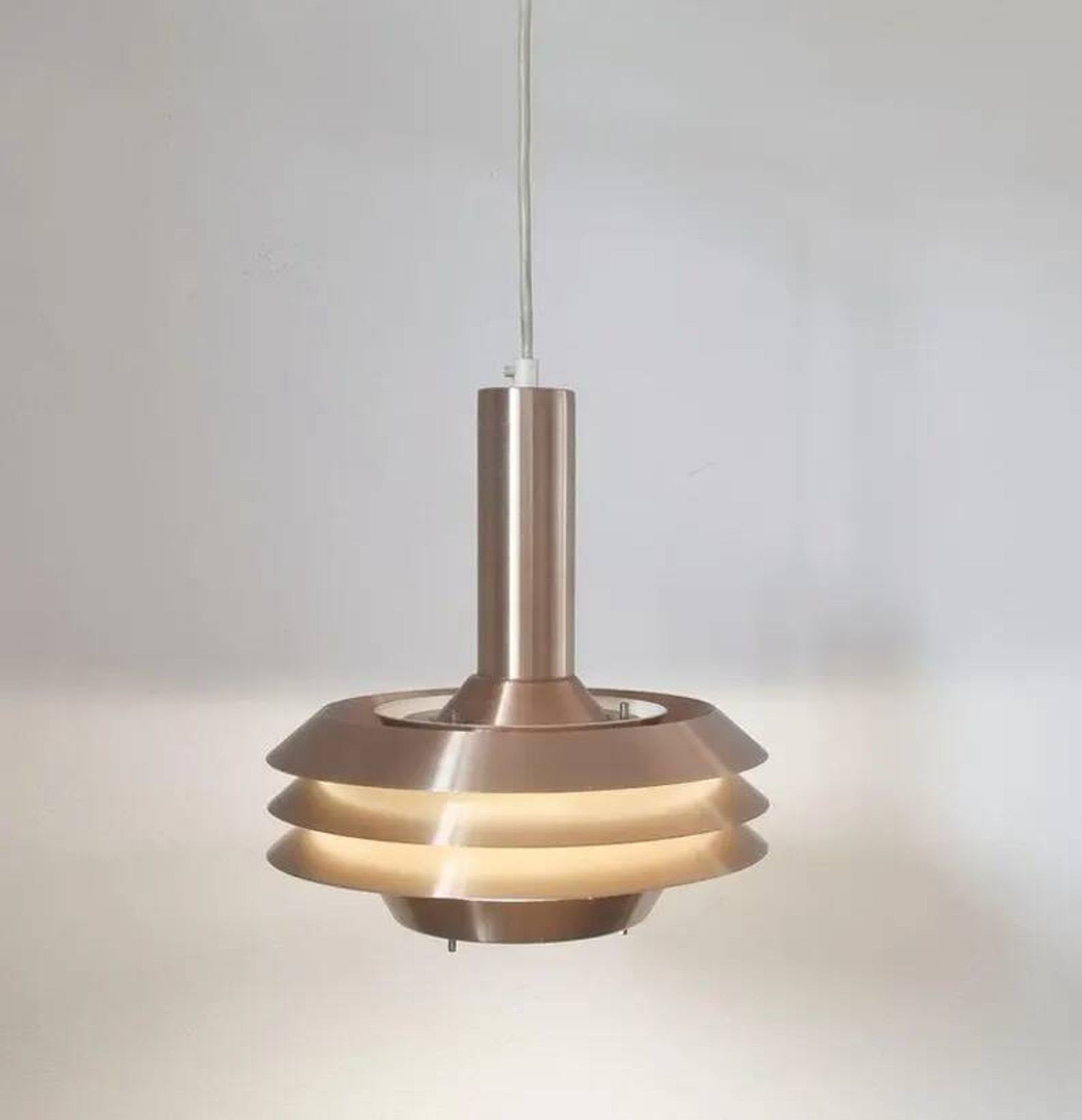 Suspension mid-century, Jo Hammerborg, Danemark, années 1970