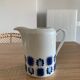 Berry high porcelain milk jar