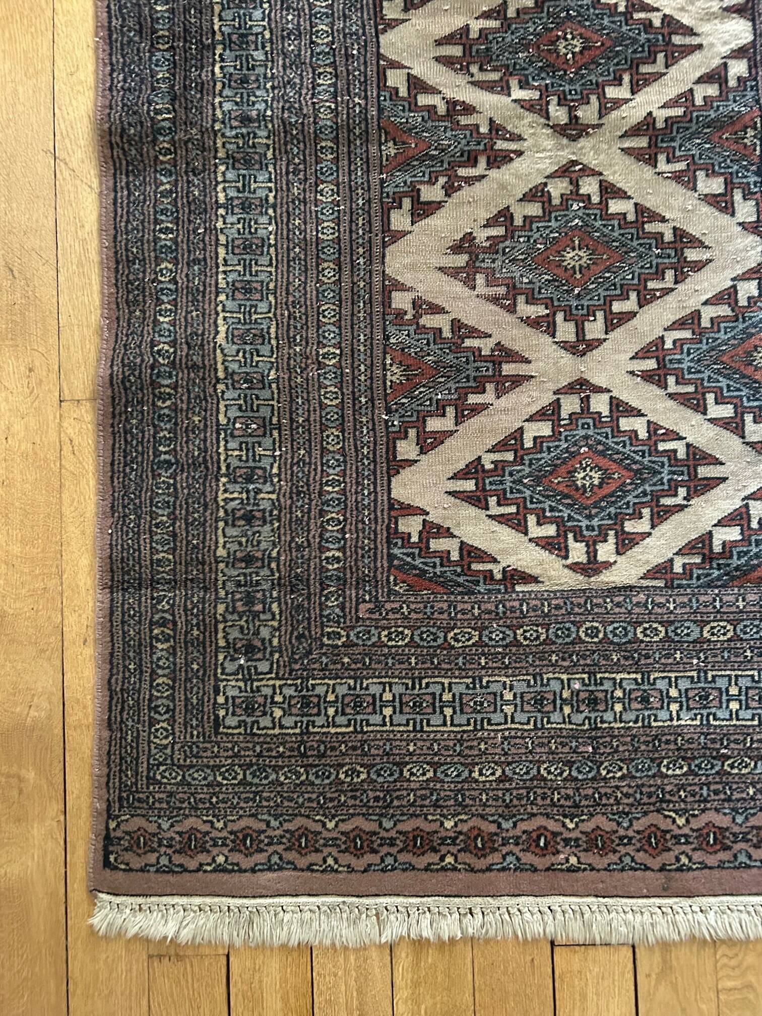 vintage oriental rug 159/94cm