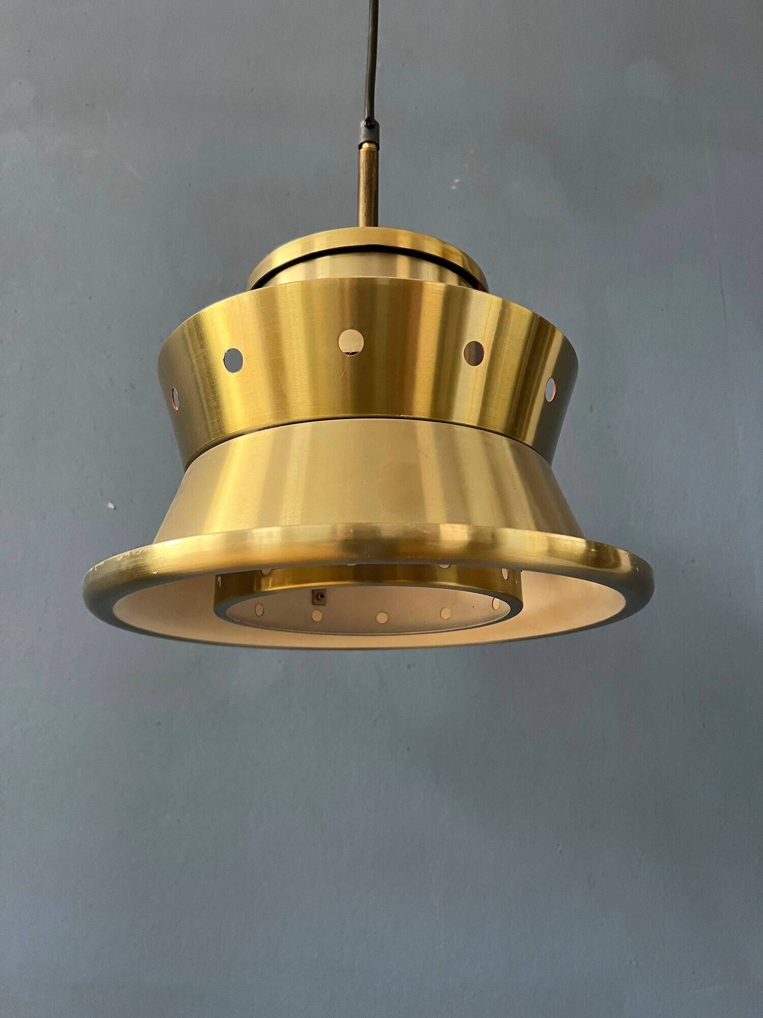 Suspension Space Age metallic Doria Leuchten