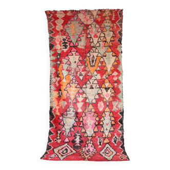 Boujad. vintage moroccan rug, 176 x 372 cm