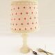 Pair of lamps  feet in white marble