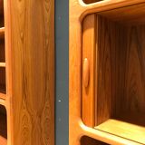 Teak wall system by Niels Bach for Dyrlund, 1970