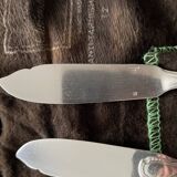 12 Christofle forks and 12 knives – Silver plated