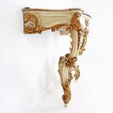 19th Century Italian Louis XVI Style Carved Wood console Planter