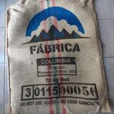 Coffee burlap bag colombia fabrica