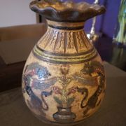 Terracota vase Dante Milani - Montopoli Val d'Arno - Italy - 1930s