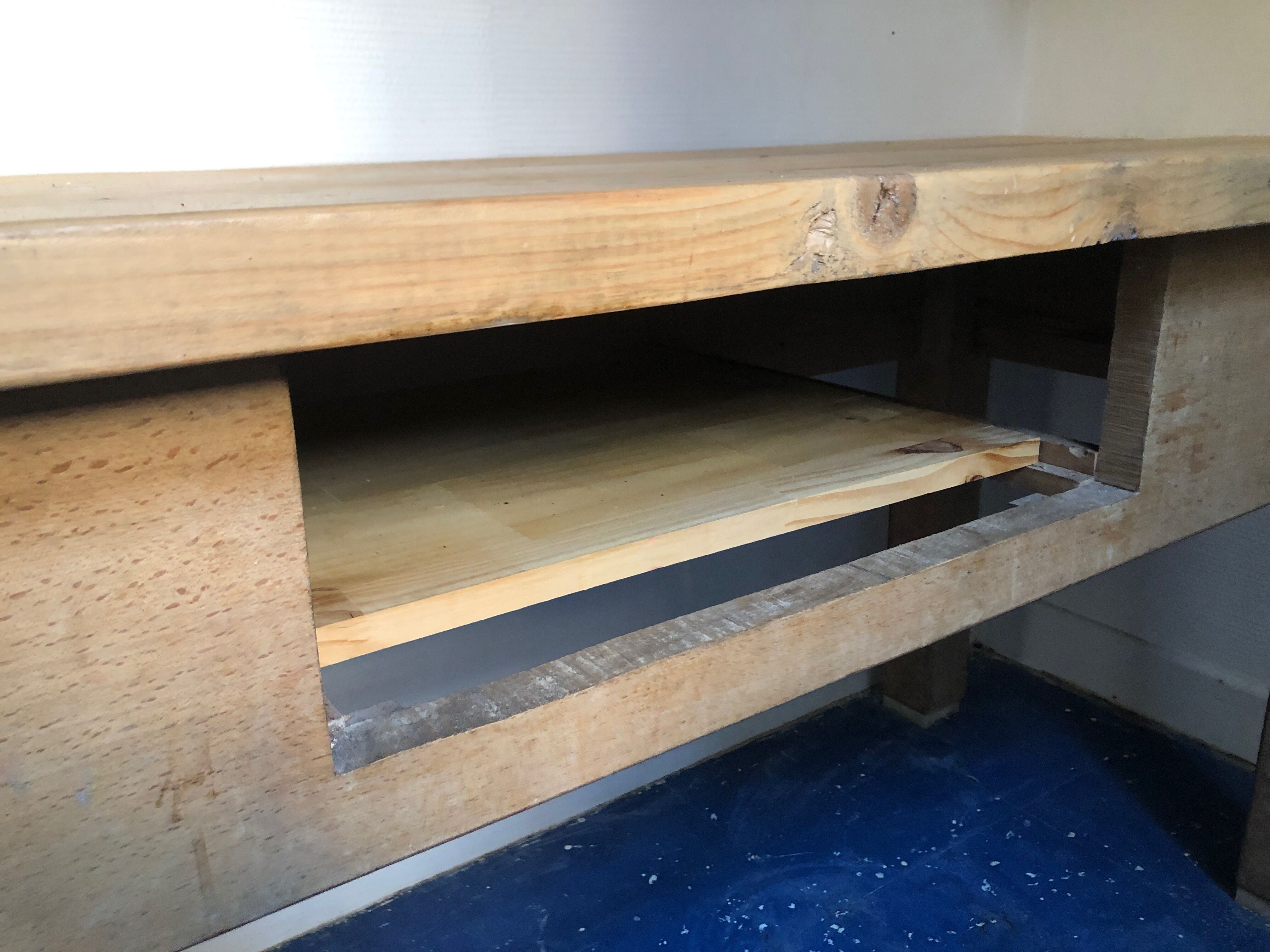 Etabli table comptoir atelier