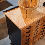 Craft cabinet with drawers