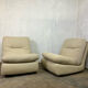 Paire de chauffeuses Michel Ducaroy, Ligne Roset 1970