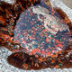 Large ceramic bowl lava Vallauris 1970s
