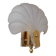 Applique coquillage en verre