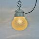 Vintage White Porcelain Pendant Light, 1970s