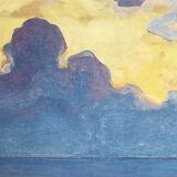 Original poster after Piet MONDRIAN, By the sea, Yale University, 1988