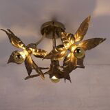 Willy Daro flower ceiling light.