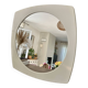 Vintage 70s-Magnificent white square mirror-Syla