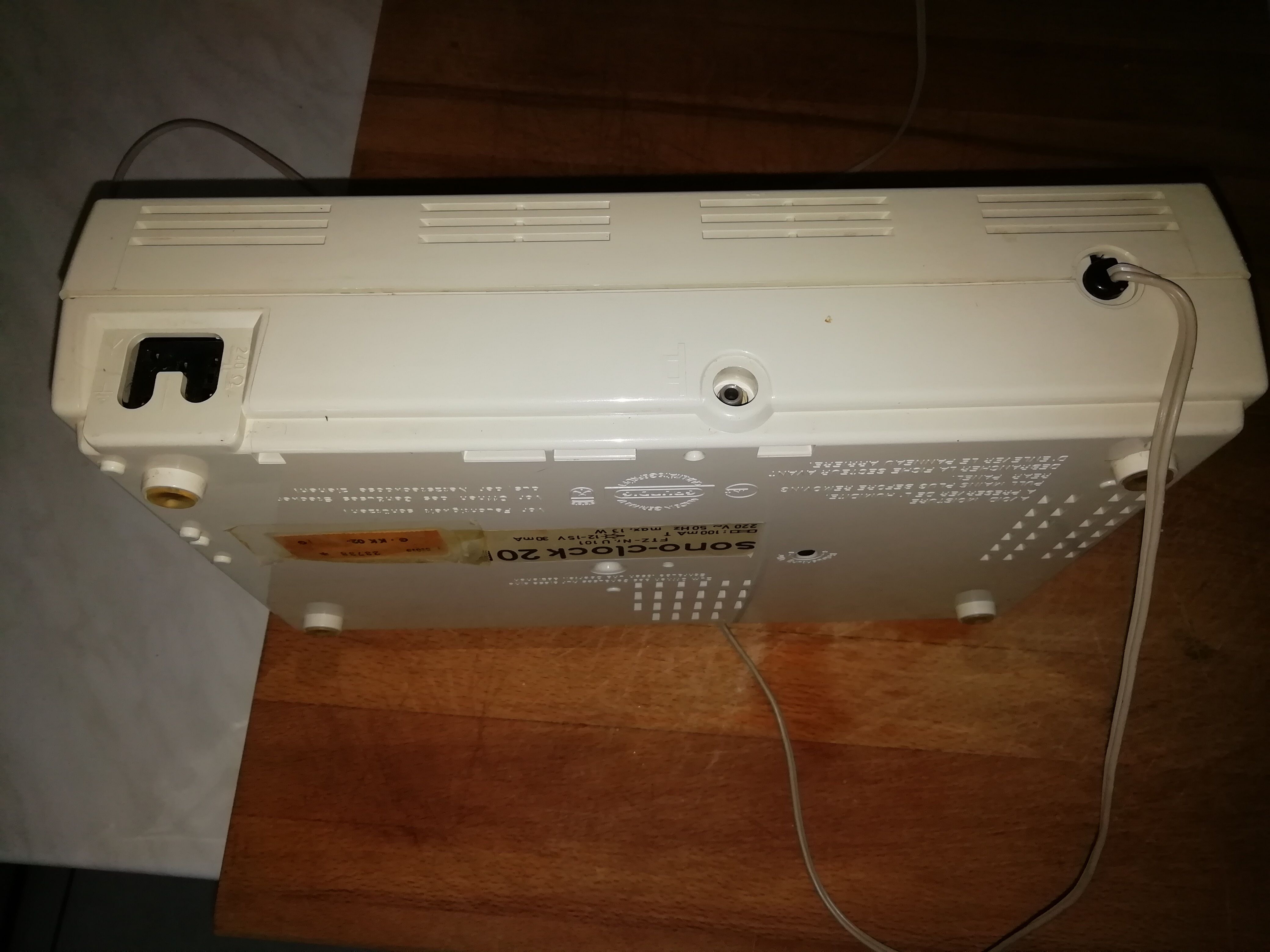 Radio alarm clock Grundig 70s