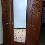 Antique Art Deco Wardrobe